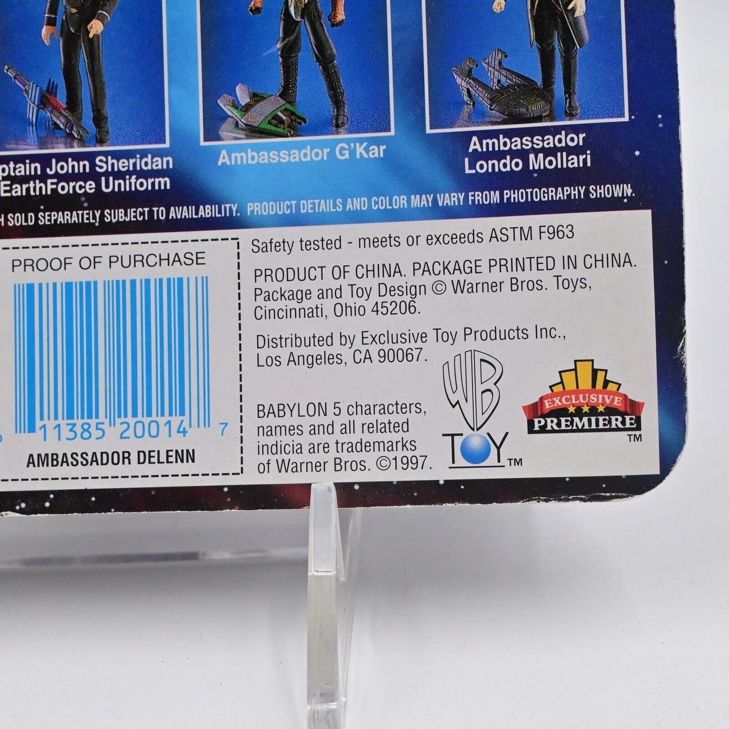 Babylon 5 Ambassador Delenn With Minbari Flyer Action Figure