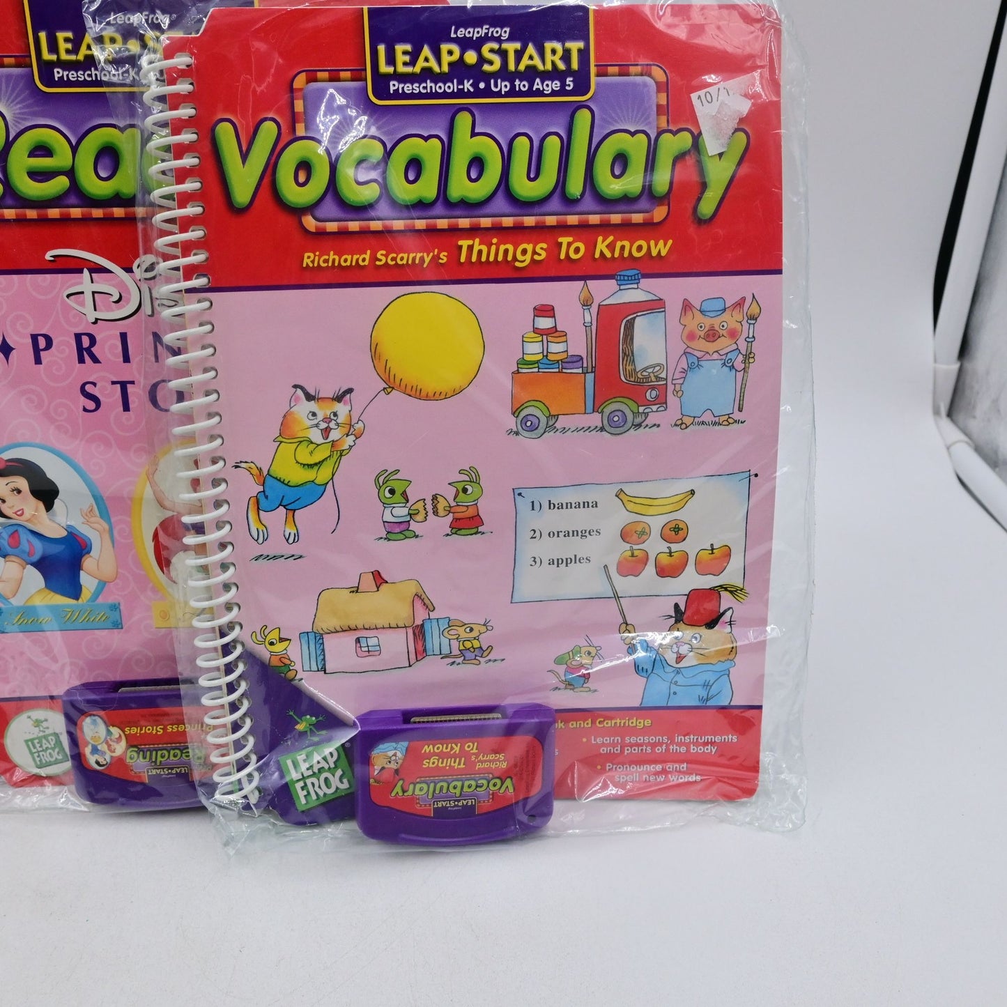 Leapfrog Leap Start Bundle Of 4 Lion King, Disney Princess, Richard Scarry