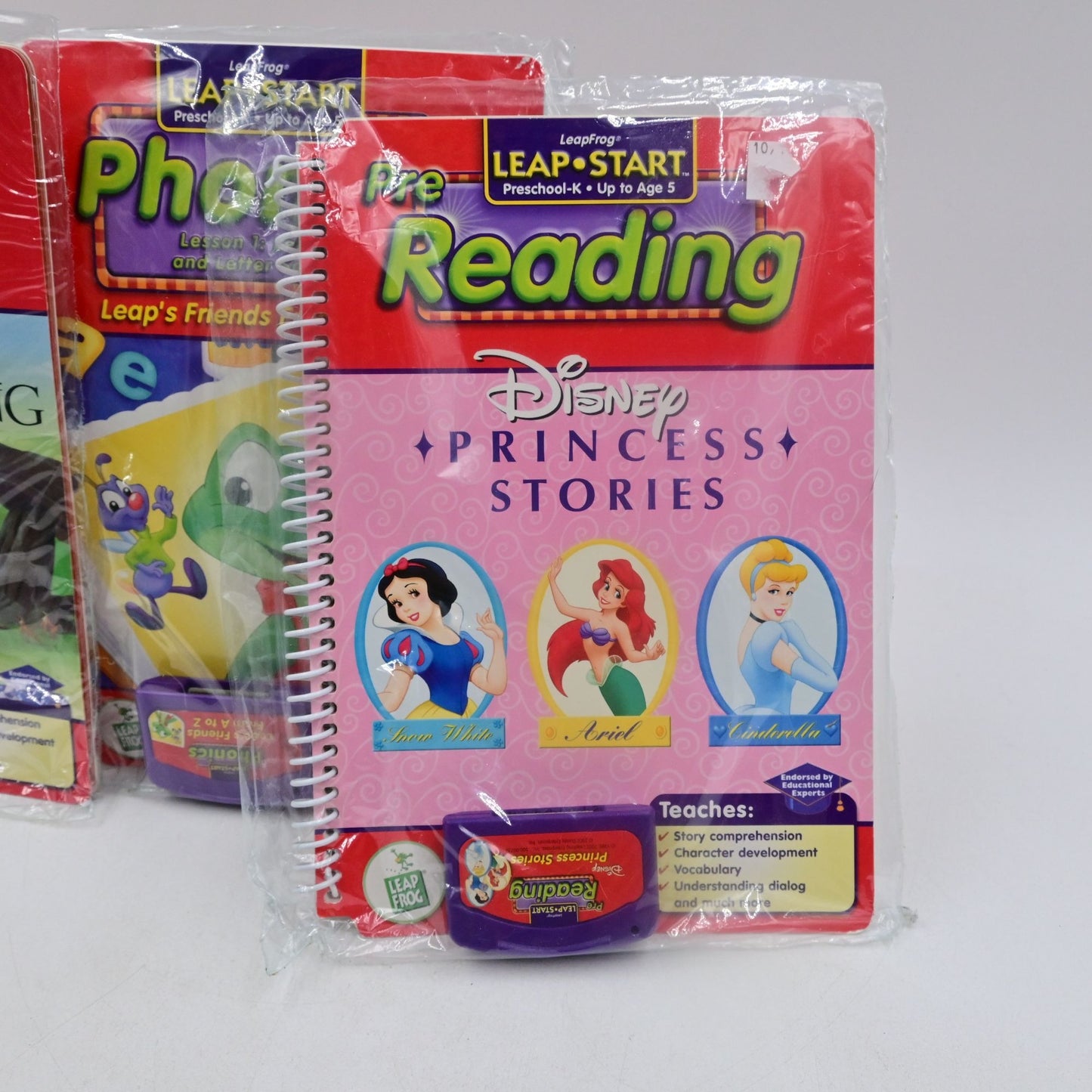 Leapfrog Leap Start Bundle Of 4 Lion King, Disney Princess, Richard Scarry
