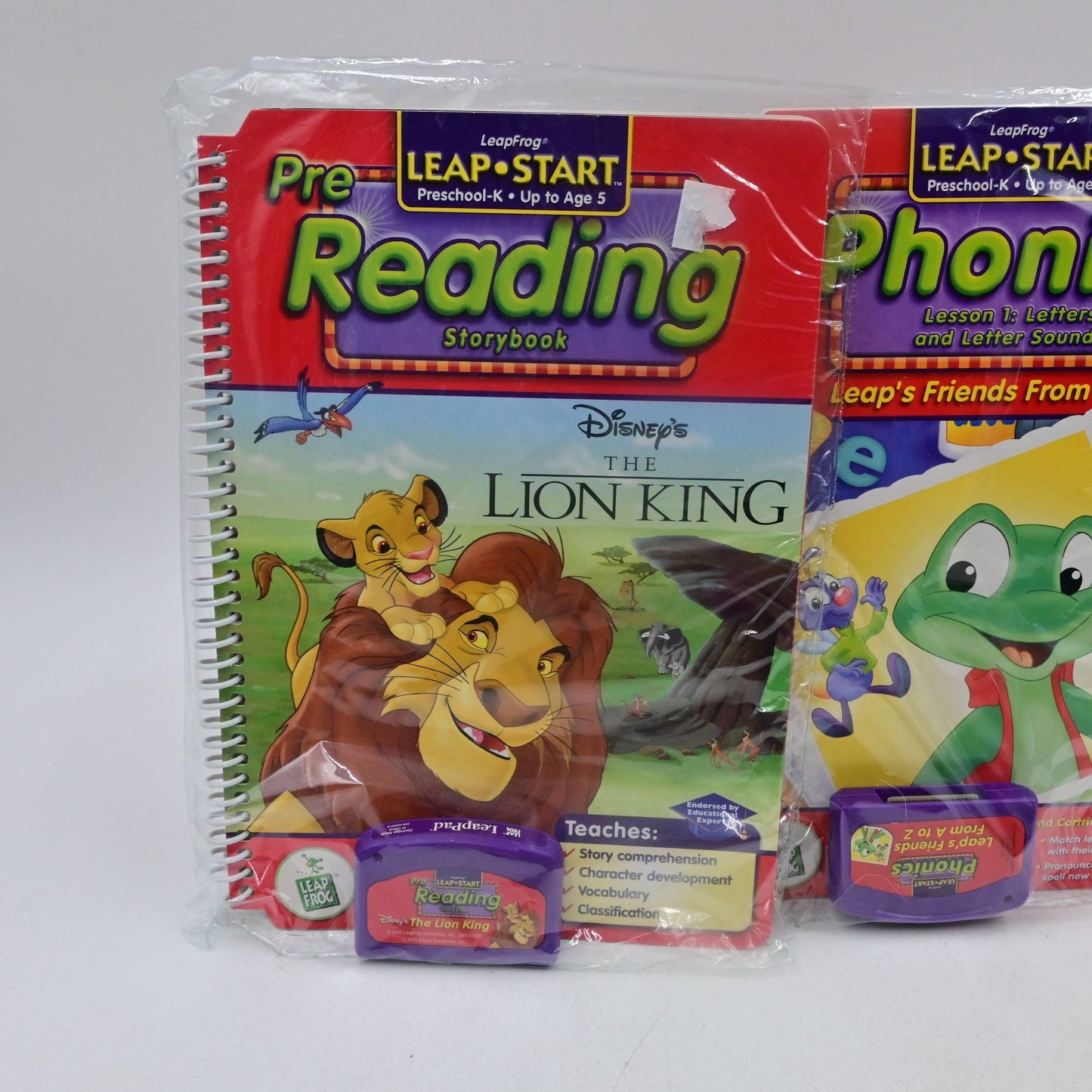 Leapfrog Leap Start Bundle Of 4 Lion King, Disney Princess, Richard Scarry