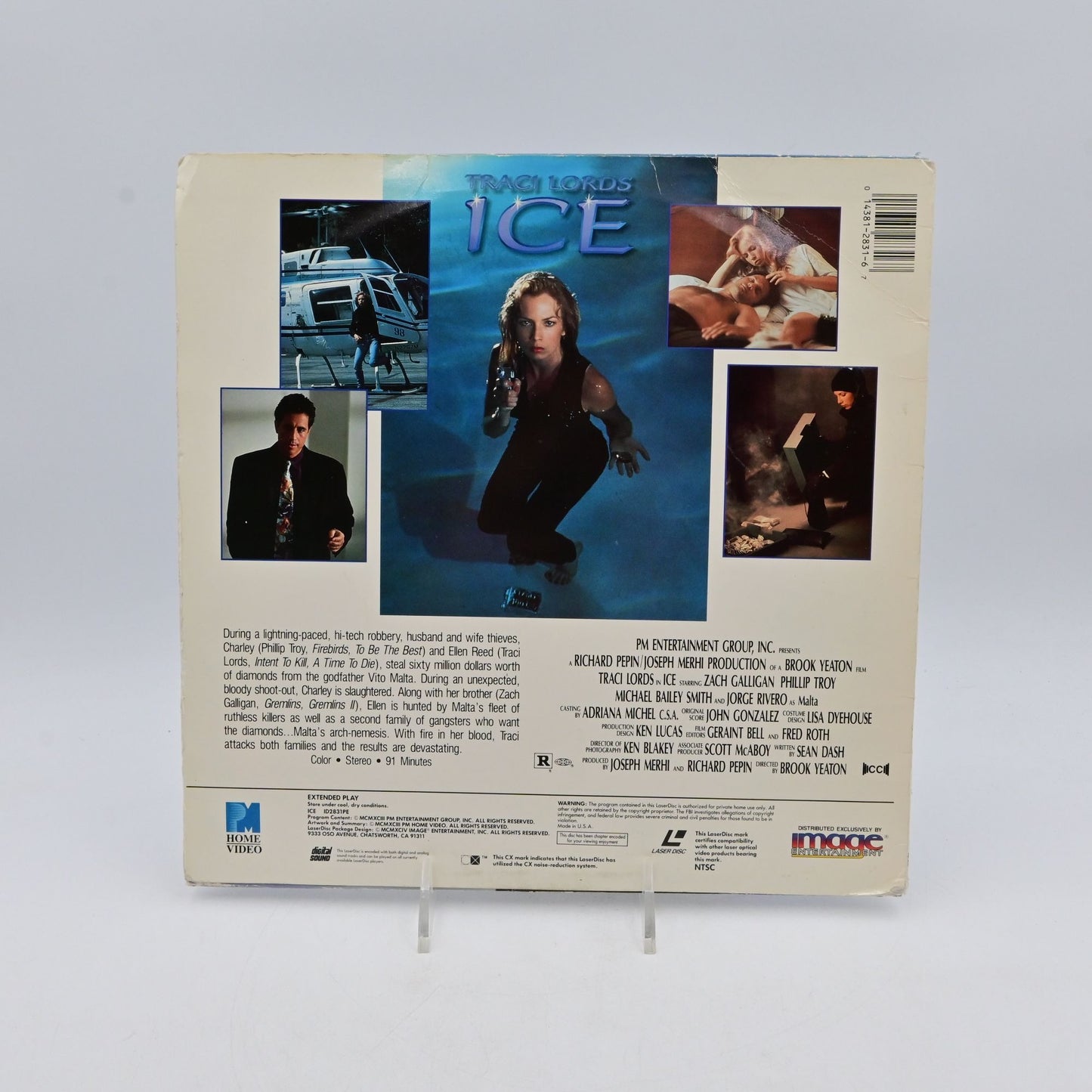 Traci Lords Ice Laserdisc Movie