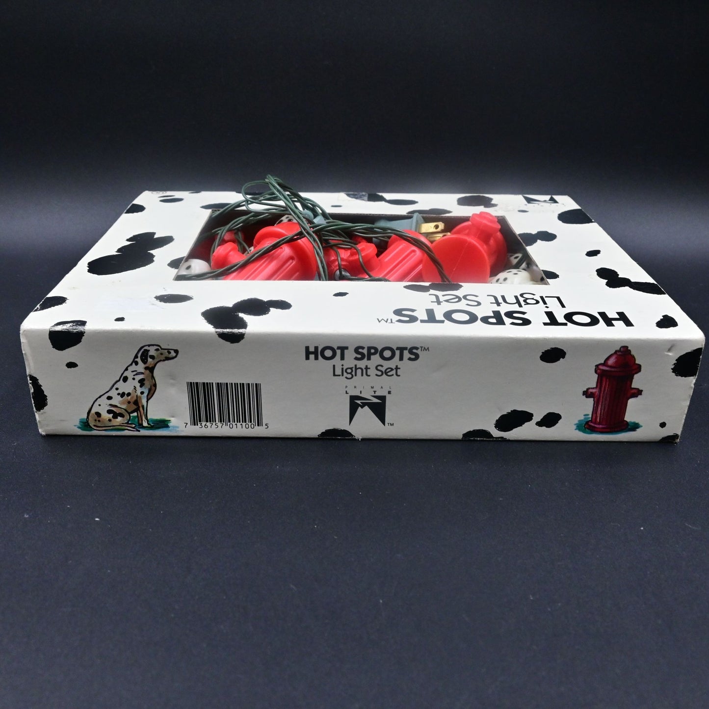 Primal Lite Hot Spots Dalmation Dog Fire Hydrant Blow Mold String Light Set