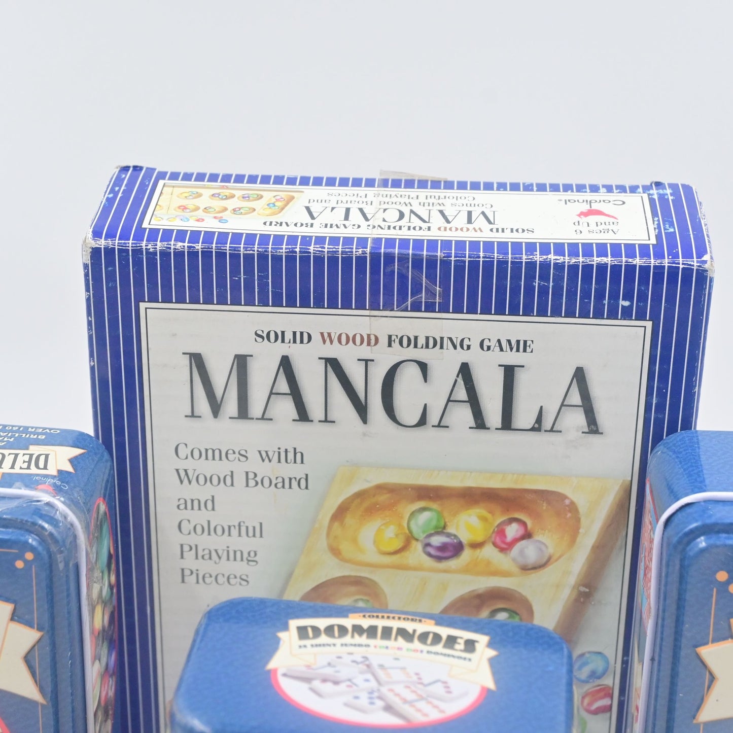 Game Night Mancala, Dominoes, Kidsz Cards Jumbo Card Games, Deluxe Marbles