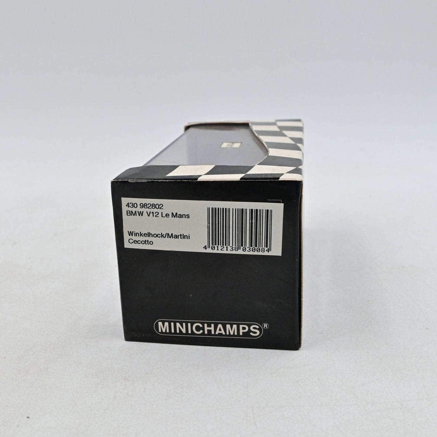 1/43 Minichamps BMW V12 Le Mans Winkelhock Martini Cecotto
