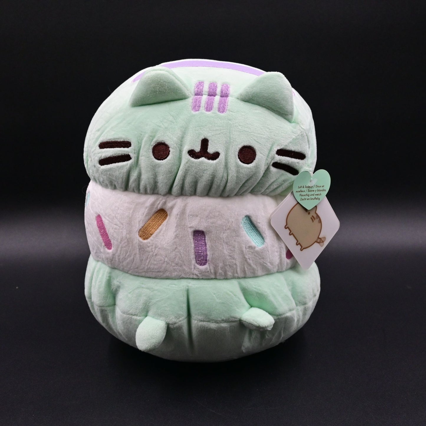 Pusheen Ice Cream Sandwich Dessert 9" Plush NWT