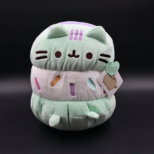 Pusheen Ice Cream Sandwich Dessert 9" Plush NWT