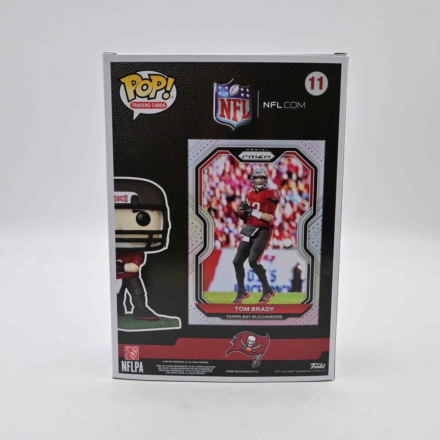 Tom Brady Panini Prizm Buccaneers Trading Cards Funko Pop  #11