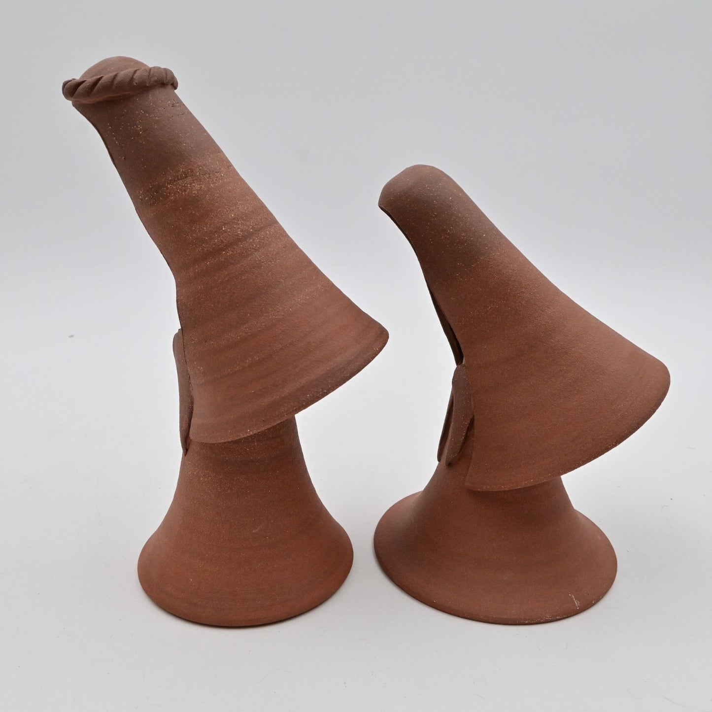 Terracotta Joseph & Mary Nativity Handmade Pottery Figure Bundle