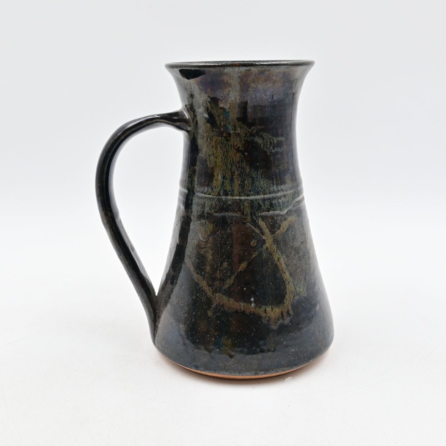 Thorson Large Glazed Pitcher Handmade Artists Signed