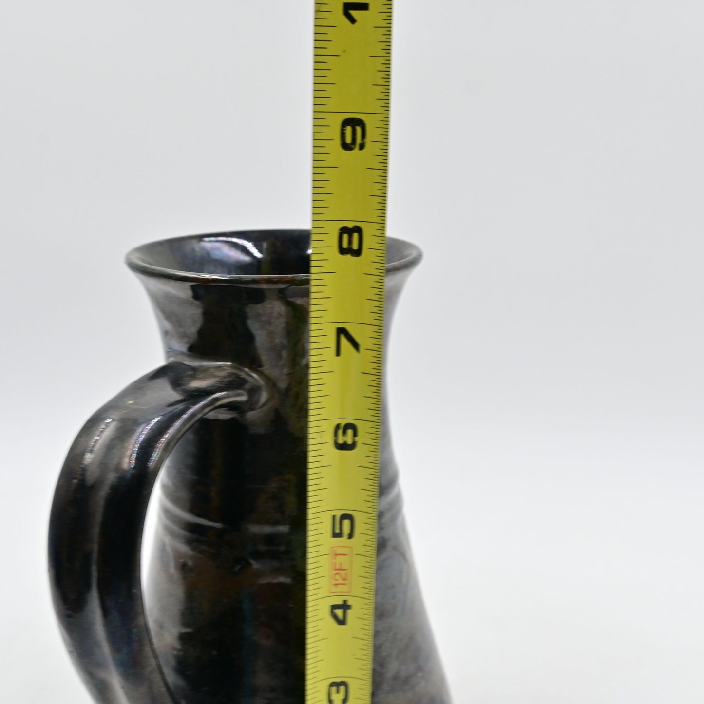 Thorson Large Glazed Pitcher Handmade Artists Signed