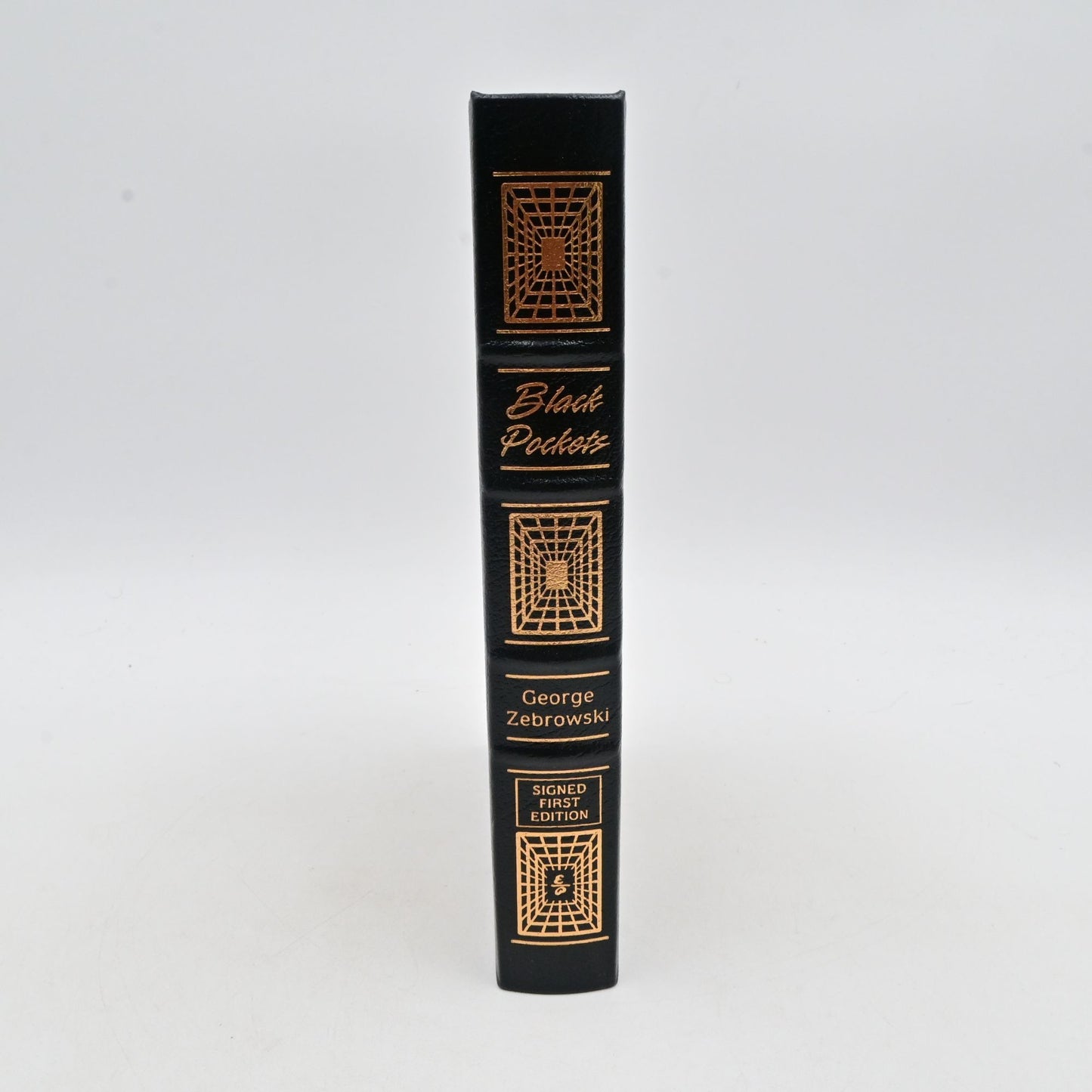 Vintage Easton Press Black Pockets By George Zebrowski Signed First Edition