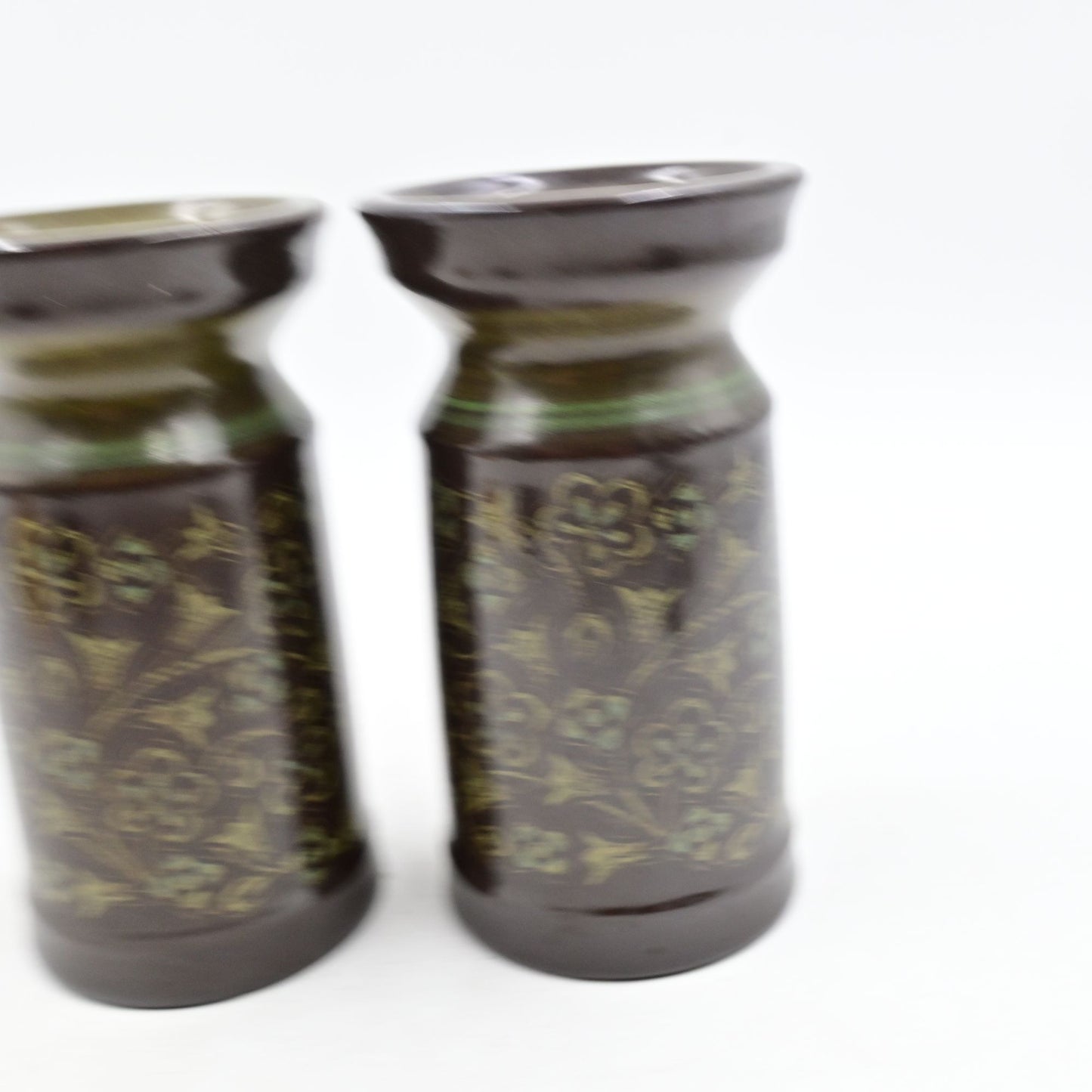Franciscan Madeira Stoneware Candle Holder Pair Of 2