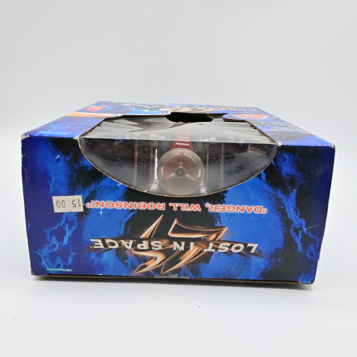 Vintage Lost In Space Battle Ravaged Robot Action Figure With Box