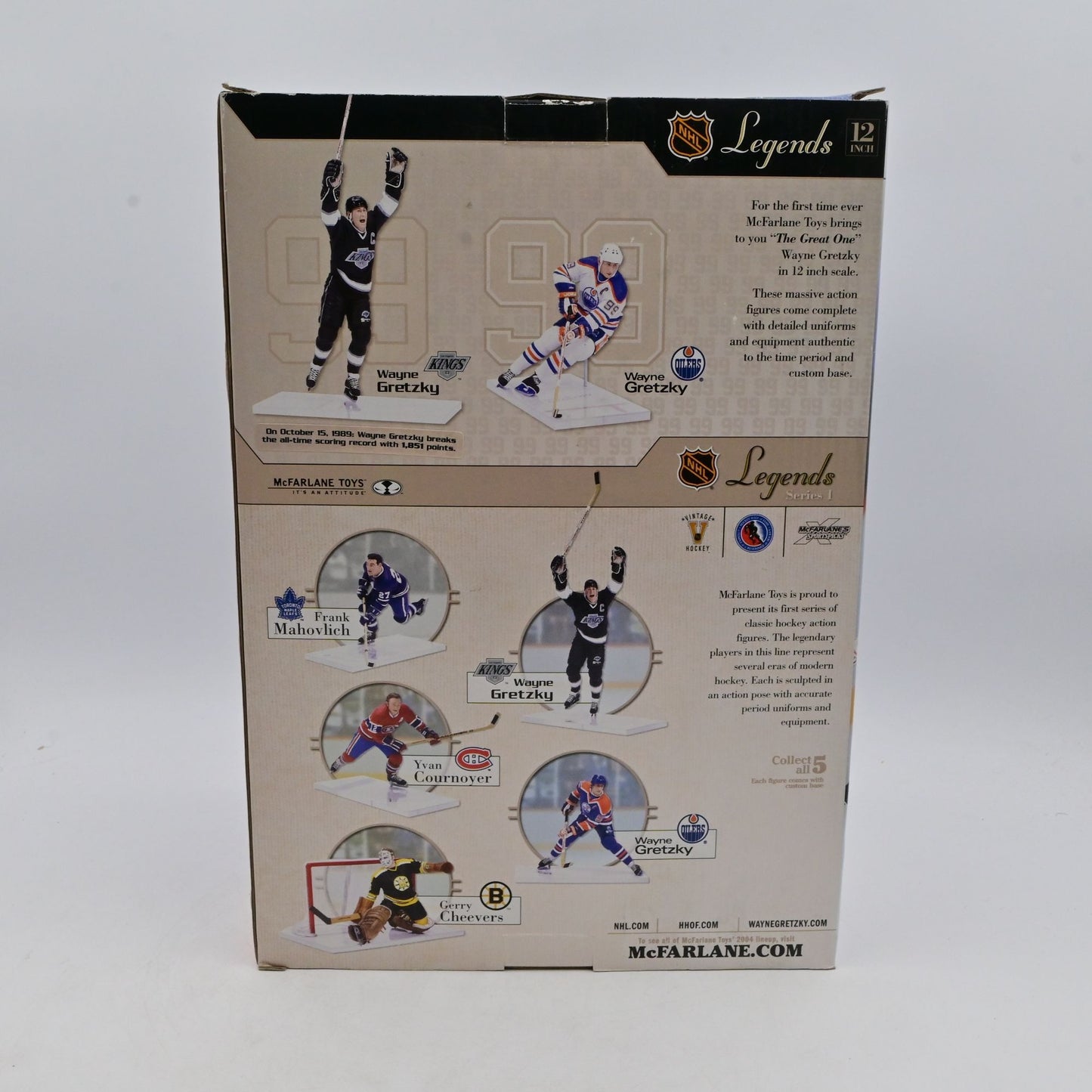 Wayne Gretzky Edmonton Oilers Legends 12-Inch Limited Edition Action Figure