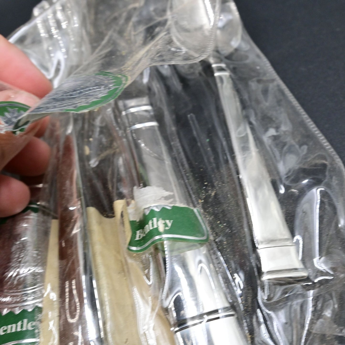 Heritage Mint Ltd. Bentley 18/10 Glossy Stainless Flatware Teaspoons Set Of 4