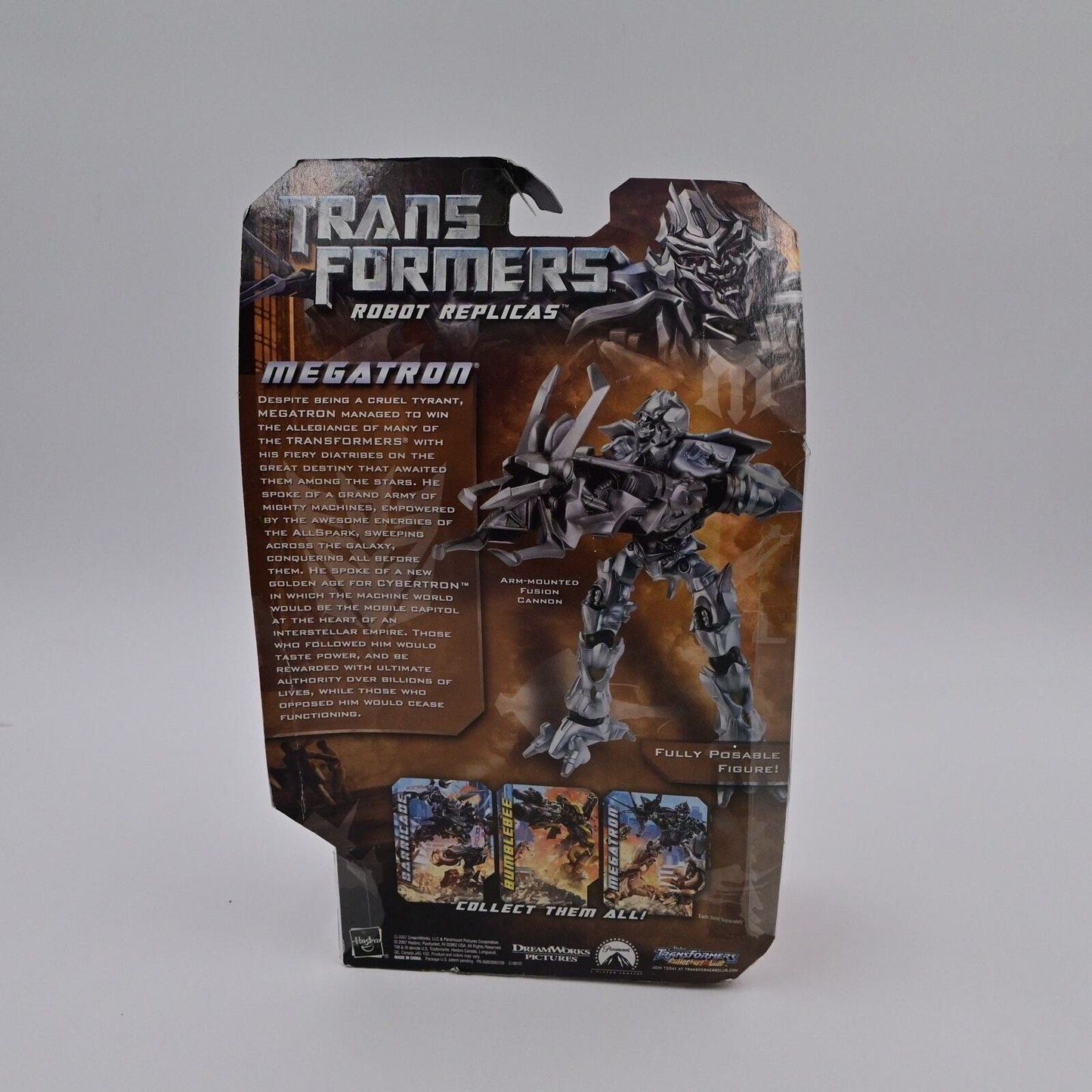 Transformer Robots Replicas Megatron Hasbro Dreamworks Movie