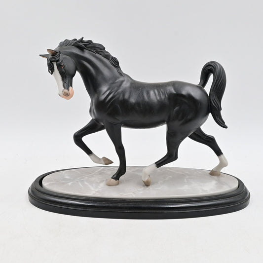 Lenox The Arabian Knight International Horse Sculpture Vintage 1988 - Damaged