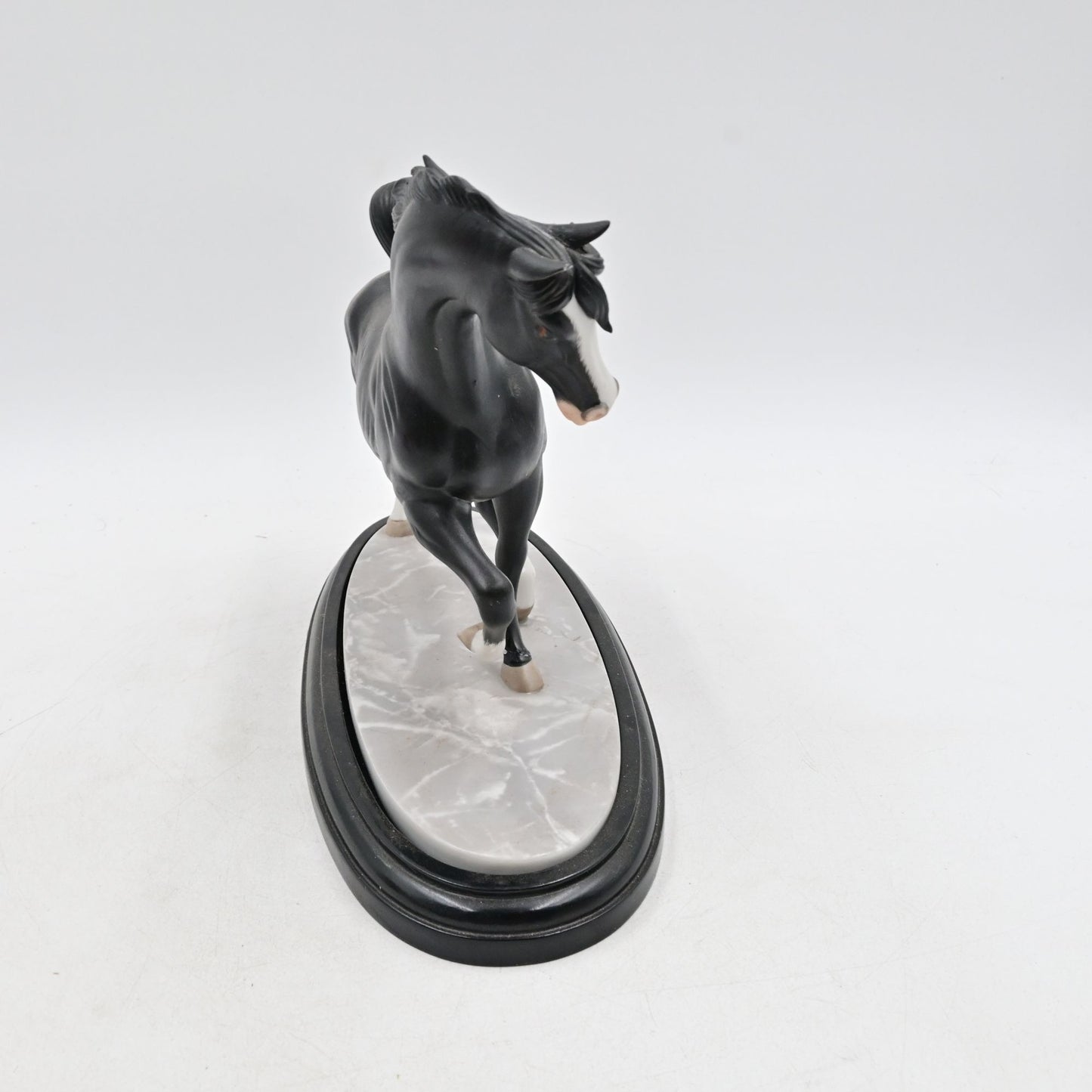 Lenox The Arabian Knight International Horse Sculpture Vintage 1988 - Damaged