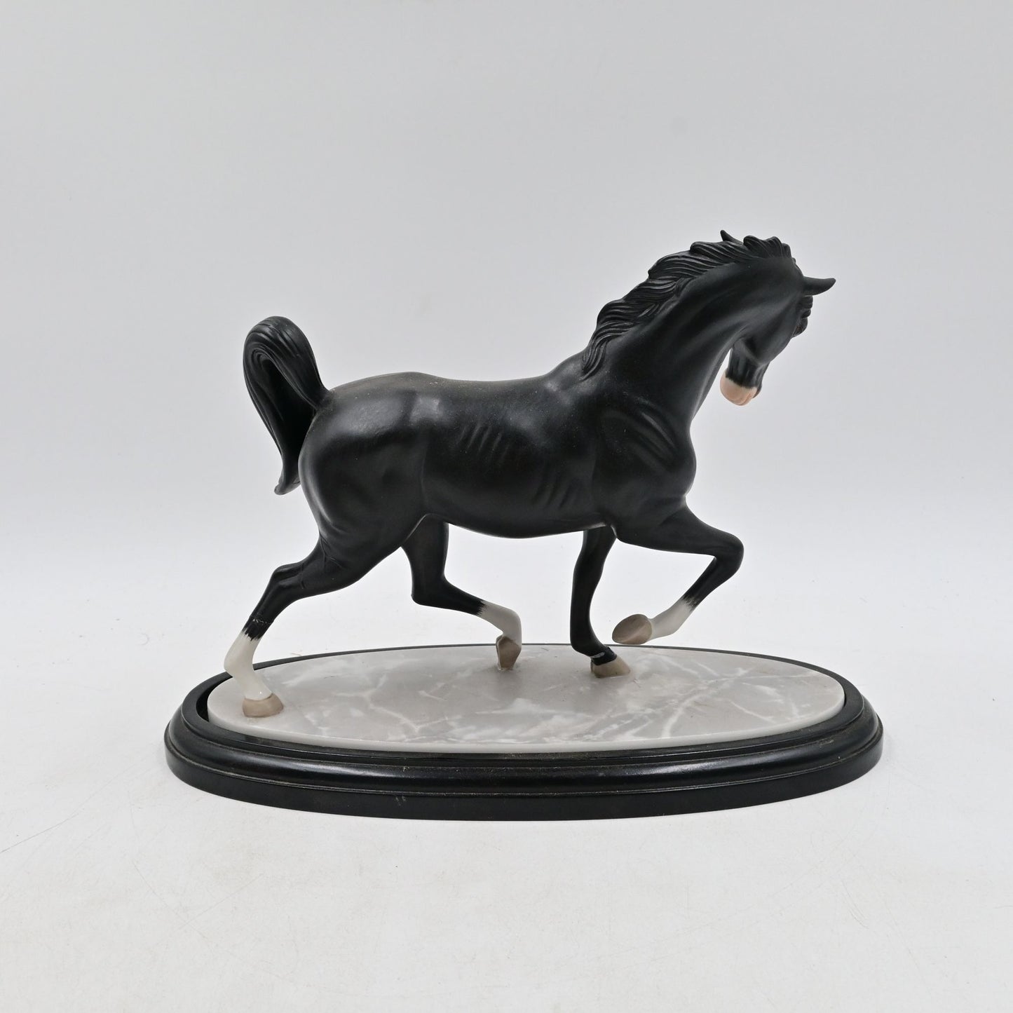 Lenox The Arabian Knight International Horse Sculpture Vintage 1988 - Damaged