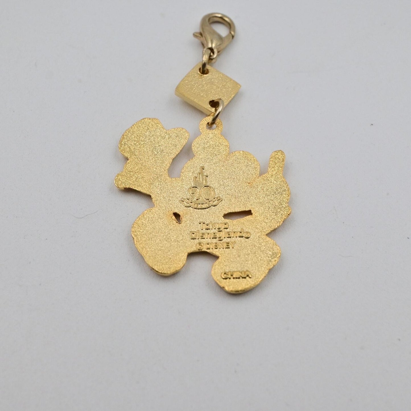 Disney Tokyo 20th Anniversary Patriotic Mickey Mouse Keychain/Charm/Zipper Pull