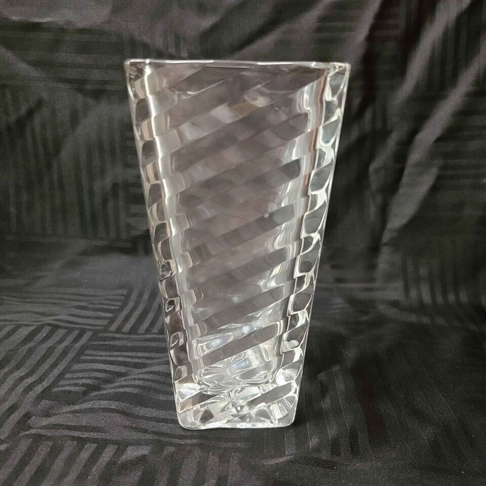 Mikasa Angles Rectangular Vase 7" NIB