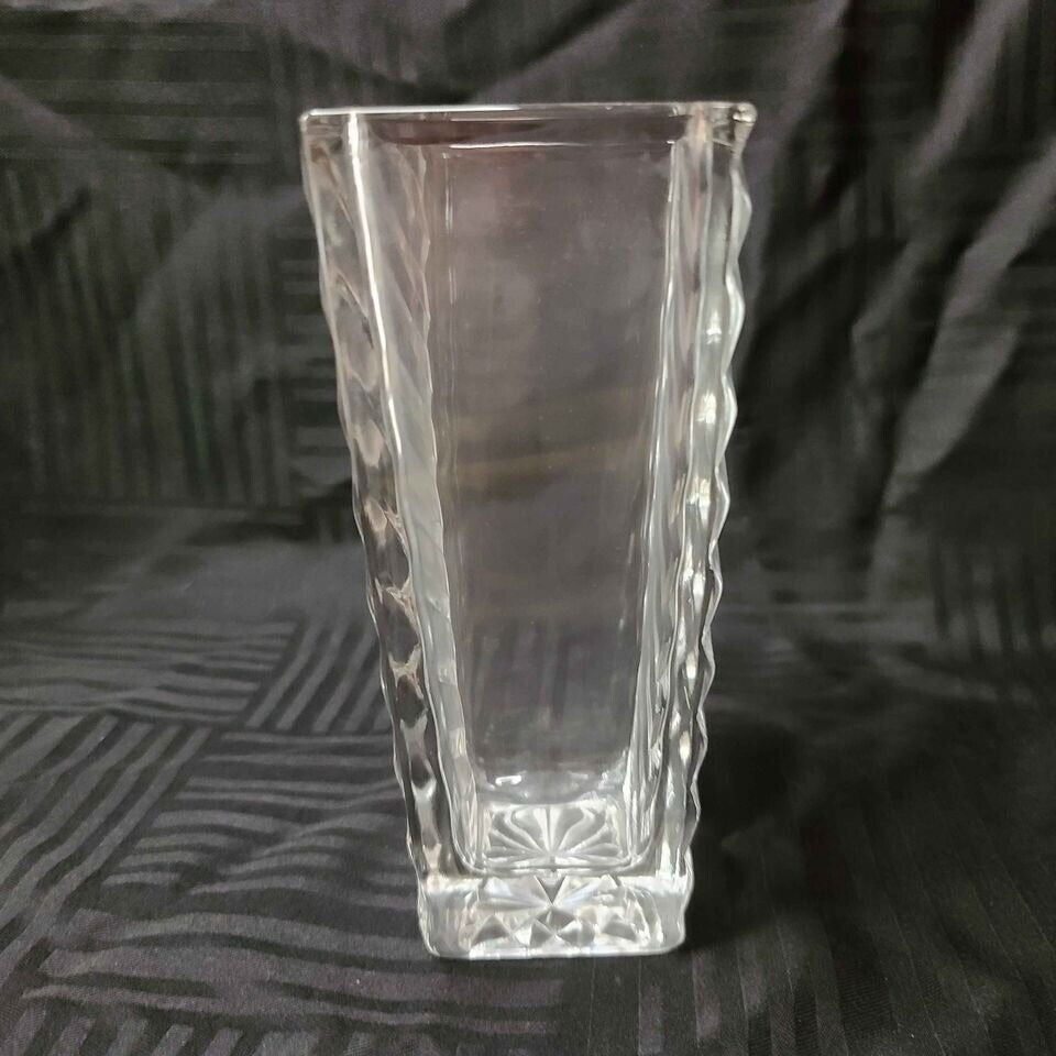 Mikasa Angles Rectangular Vase 7" NIB