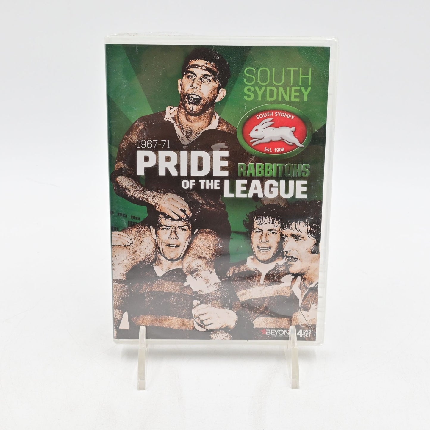South Sydney Rabbitohs 1967-71 Pride Of The League Region 4 DVD Sealed