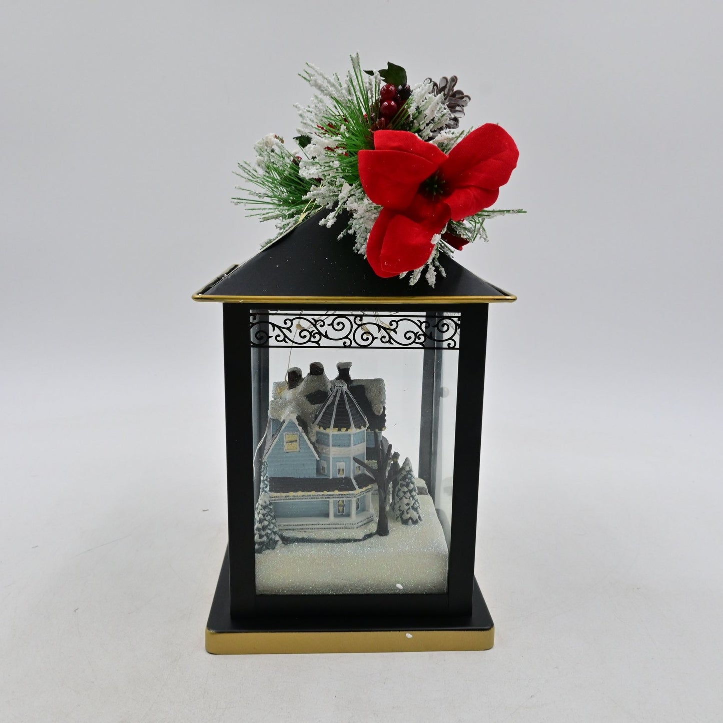 Thomas Kinkade Christmas Lantern Love Bradford Exchange Sparkle Of The Season