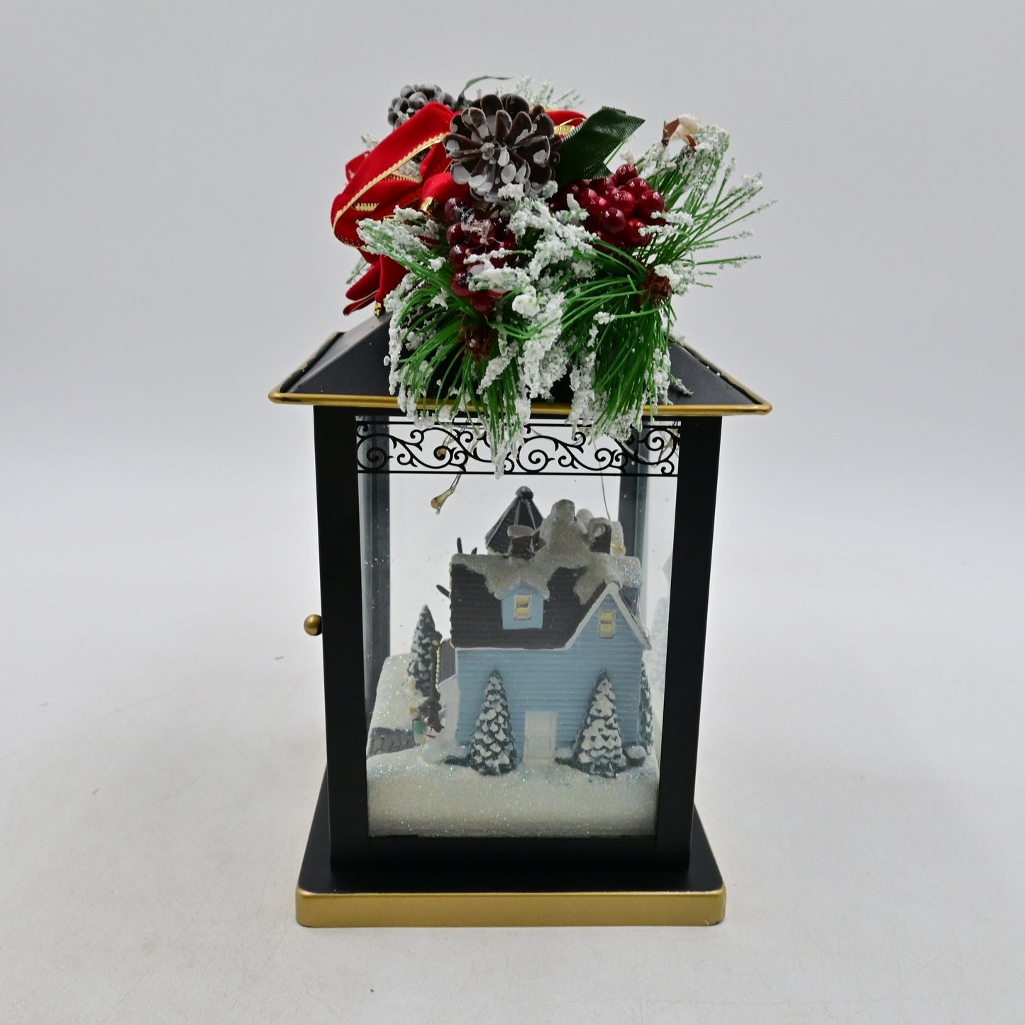 Thomas Kinkade Christmas Lantern Love Bradford Exchange Sparkle Of The Season