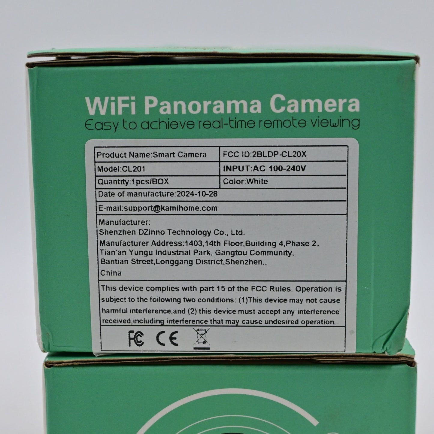 Wifi Panorama Camera Lightbulb Home Security Bundle Of 2