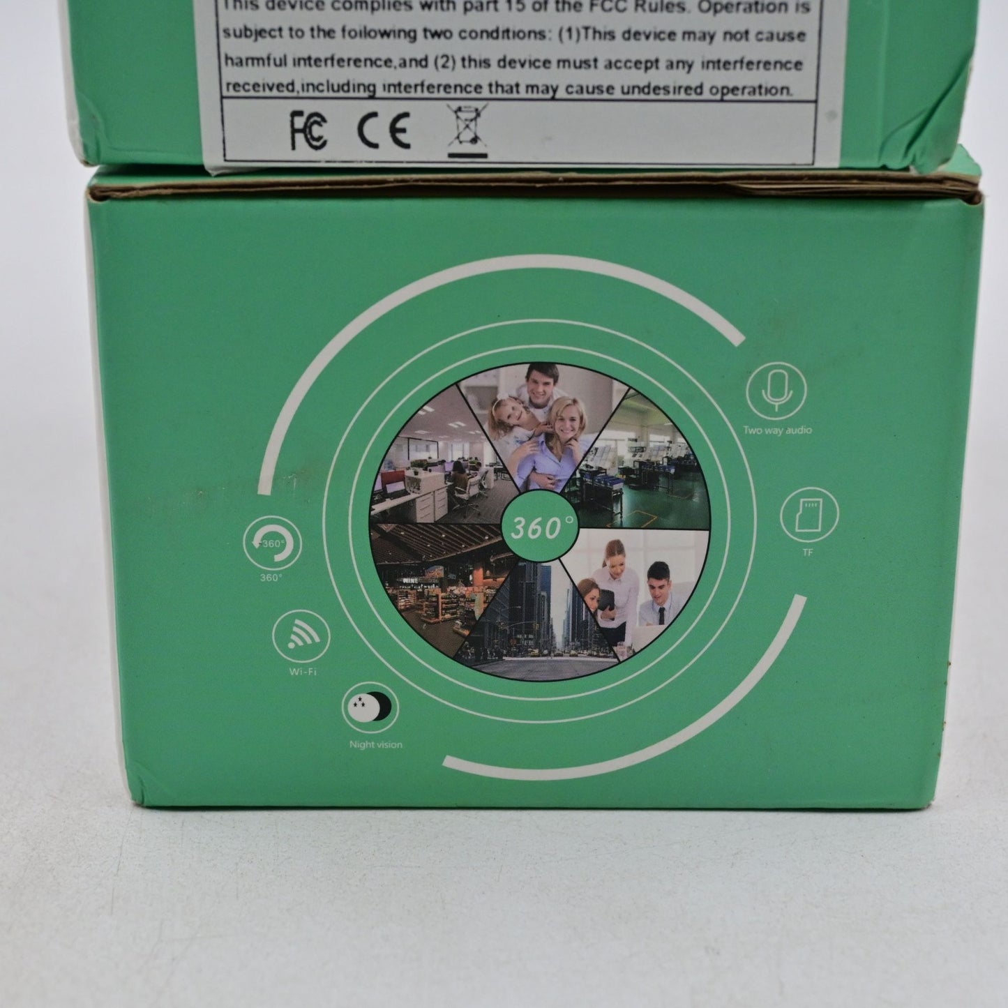 Wifi Panorama Camera Lightbulb Home Security Bundle Of 2