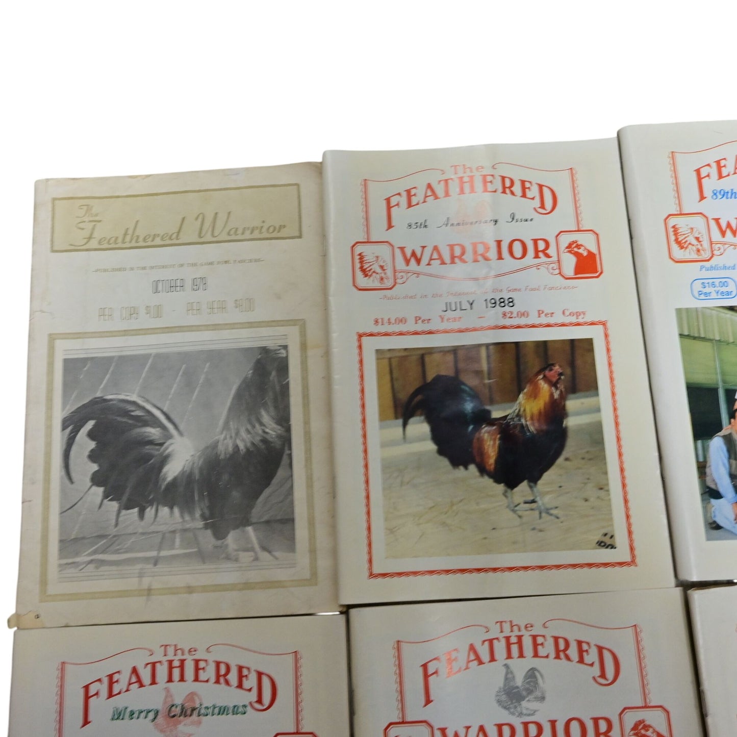 The Feathered Warrior Fowl Magazine Vintage Lot Of 15