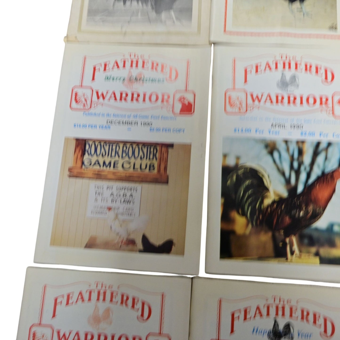 The Feathered Warrior Fowl Magazine Vintage Lot Of 15
