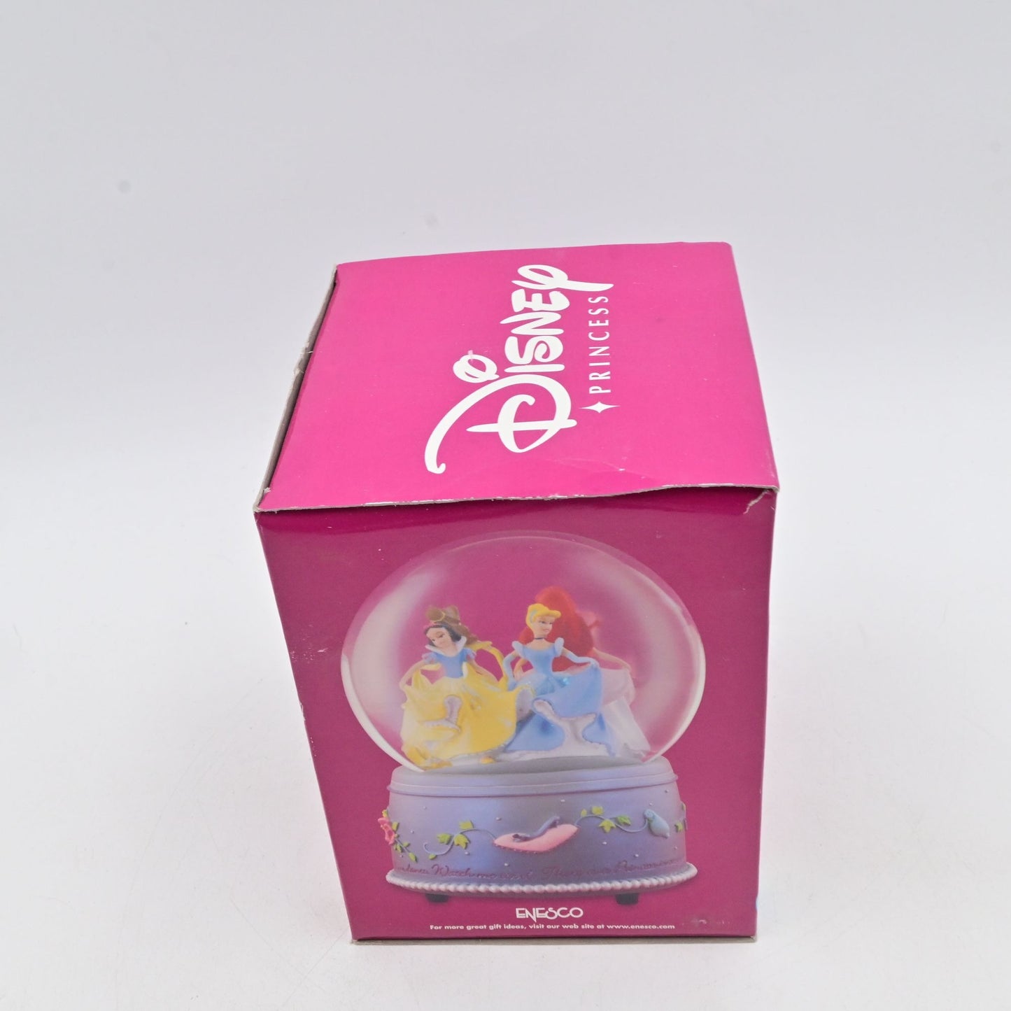 Disney Princess Musical Waterball With Ariel Belle & Cinderella By Enesco
