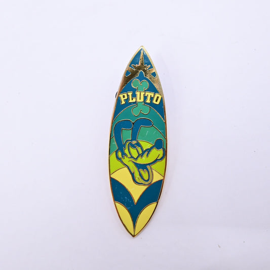 Walt Disney World Pluto Surfboard Surprise Pin