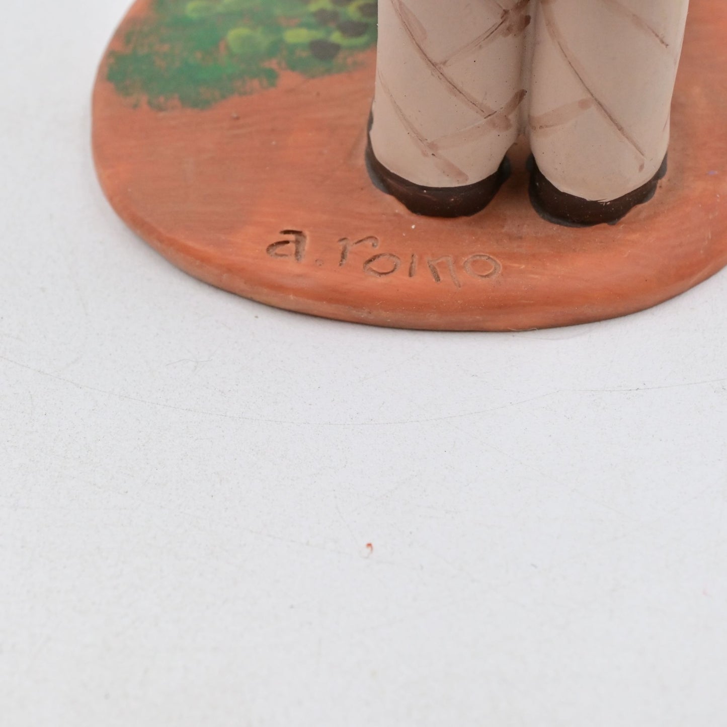 April Romo De Vivar Folk Art Native American Angel Southwest 7" - Vintage
