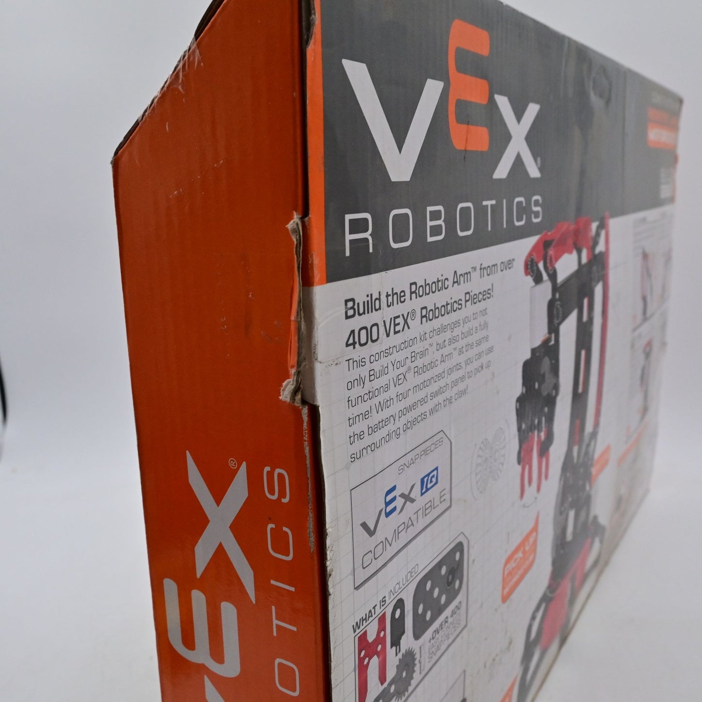 Hex Bug Vex Motorized Robotic Arm Construction Set Chopper Scorpion Stem Kit New