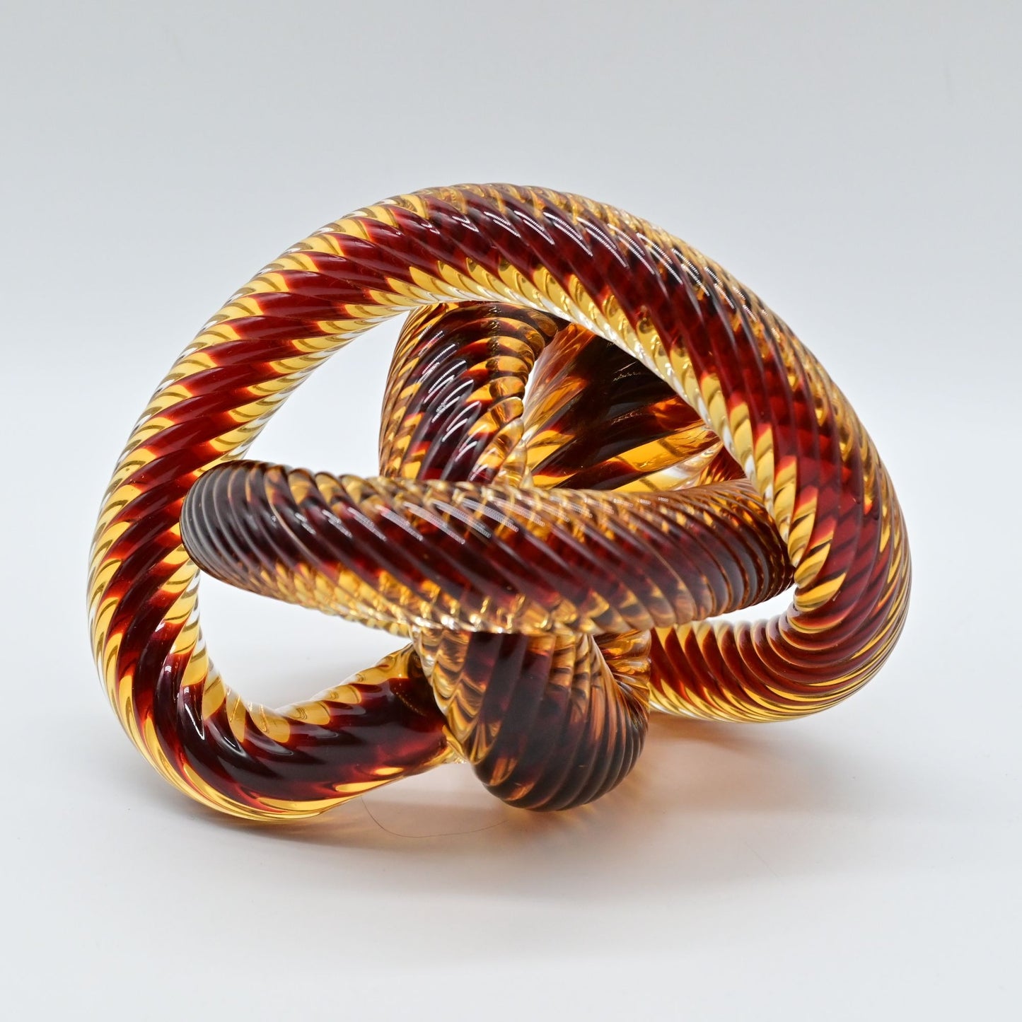 Fusion Z Studios Art Glass Rope Sculpture