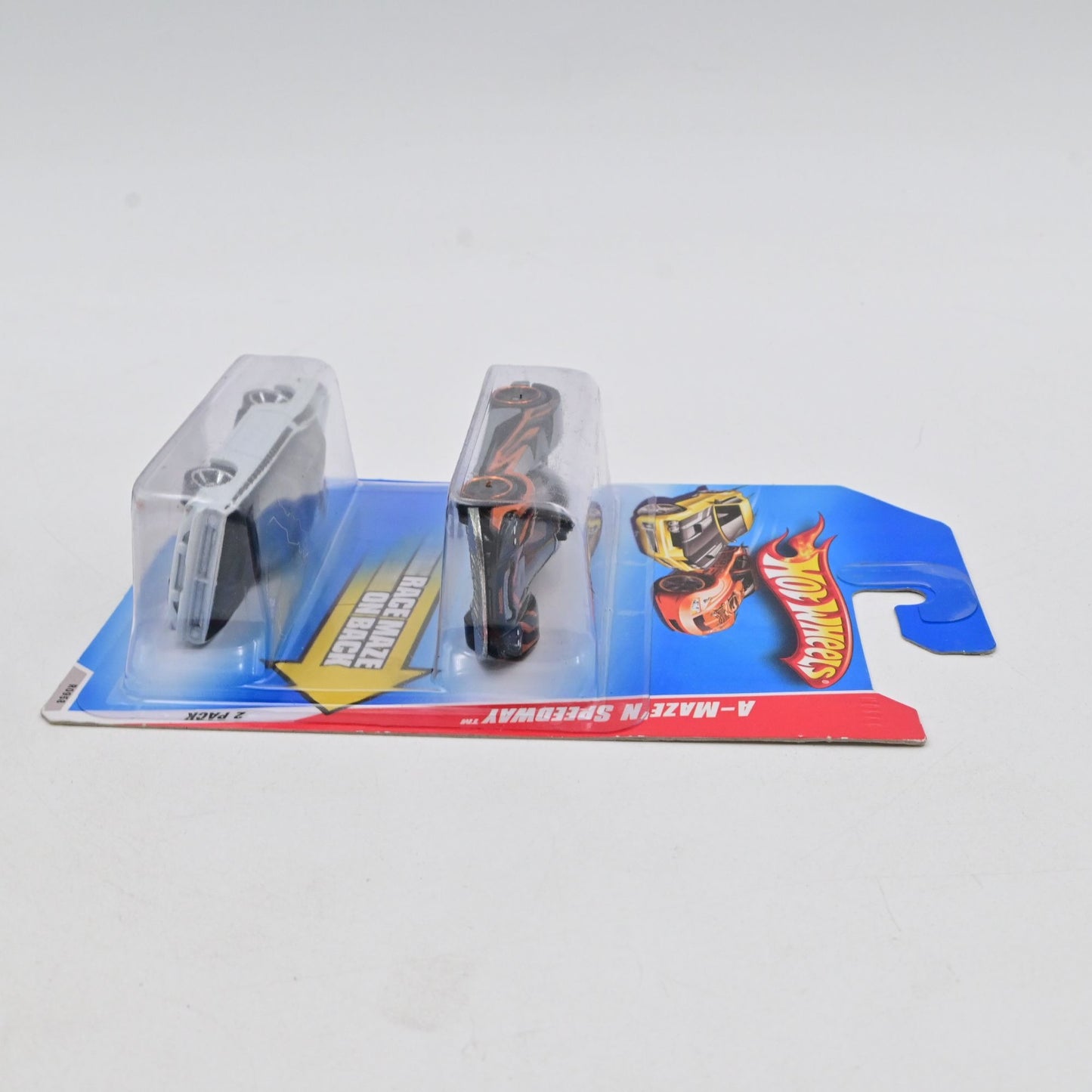 Hot Wheels A-Maze N Speedway 2-Pack Teegray & '70 Plymouth Die-Cast Cars