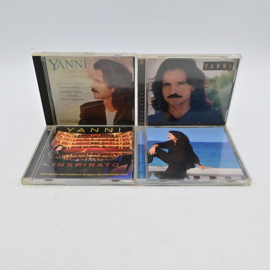 Yanni Music CD Lot Of 4: Forbidden Dreams, Ethnicity, If I Could Tell You