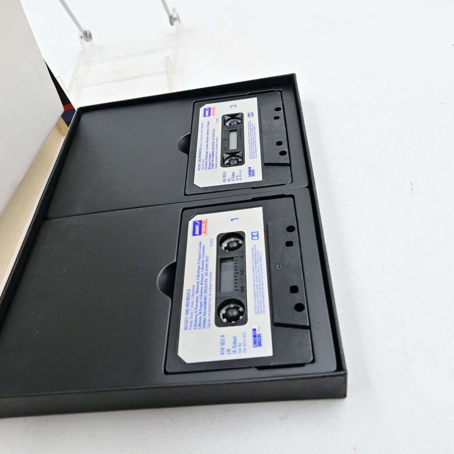 Richard Wagner's opera Das Rheingold Sir George Solti Cassette Box Set