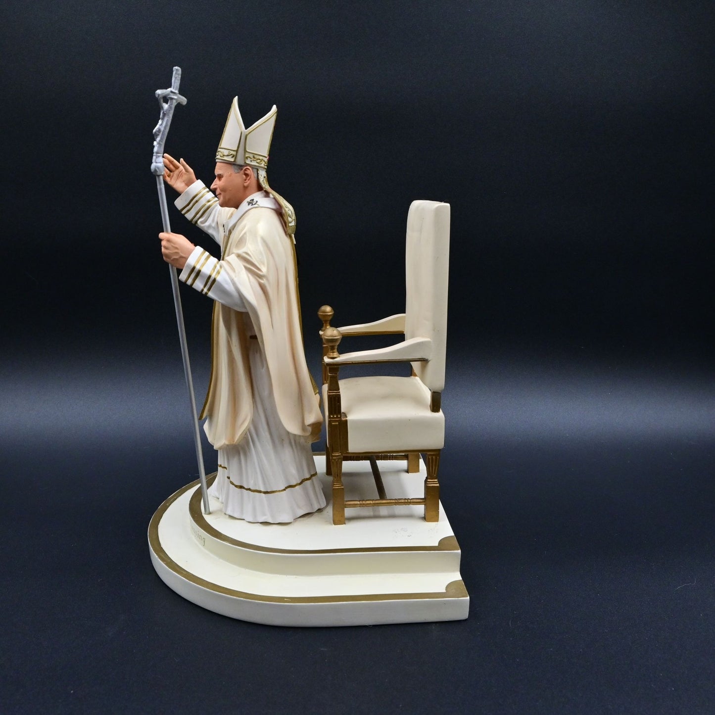 Danbury Mint - Pope John Paul II Millennium Blessing Bruckner Sculpture