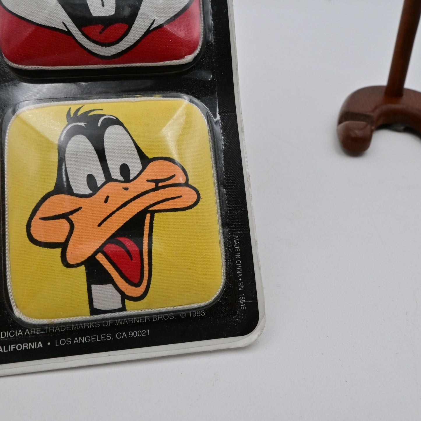 Looney Tunes 4-Piece Memo Magnets Bugs Bunny Tweety Sylvester Daffy Duck