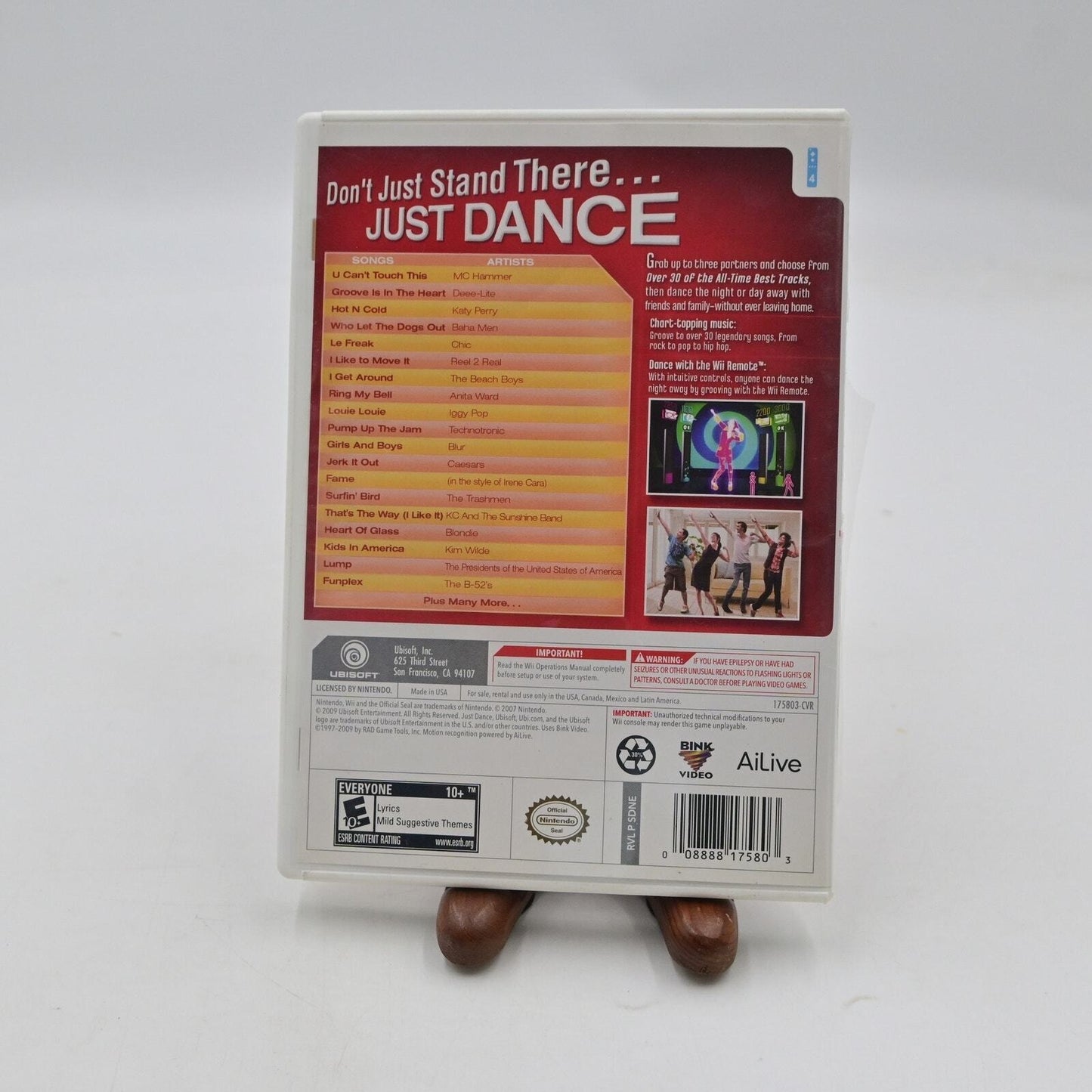 Nintendo Wii Just Dance Video Games Complete In Box
