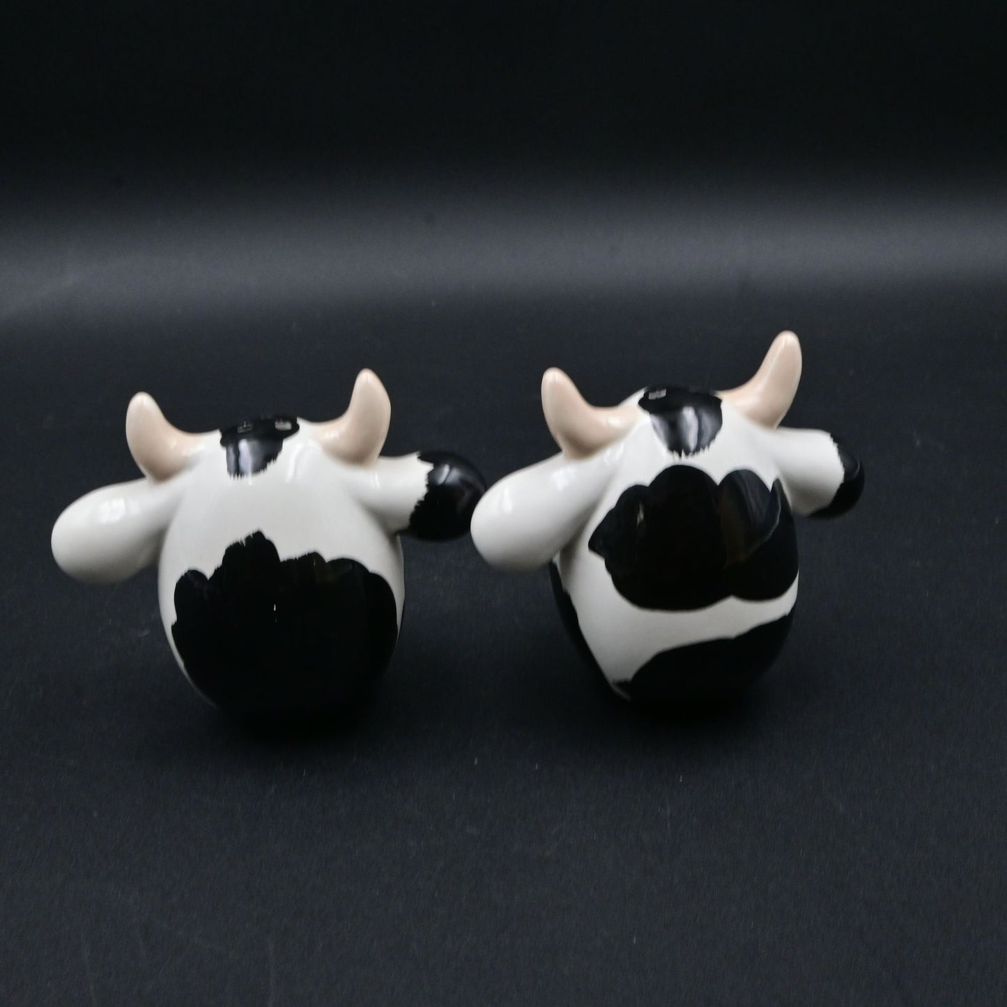 Ceramic Cow Salt & Pepper Shakers Set
