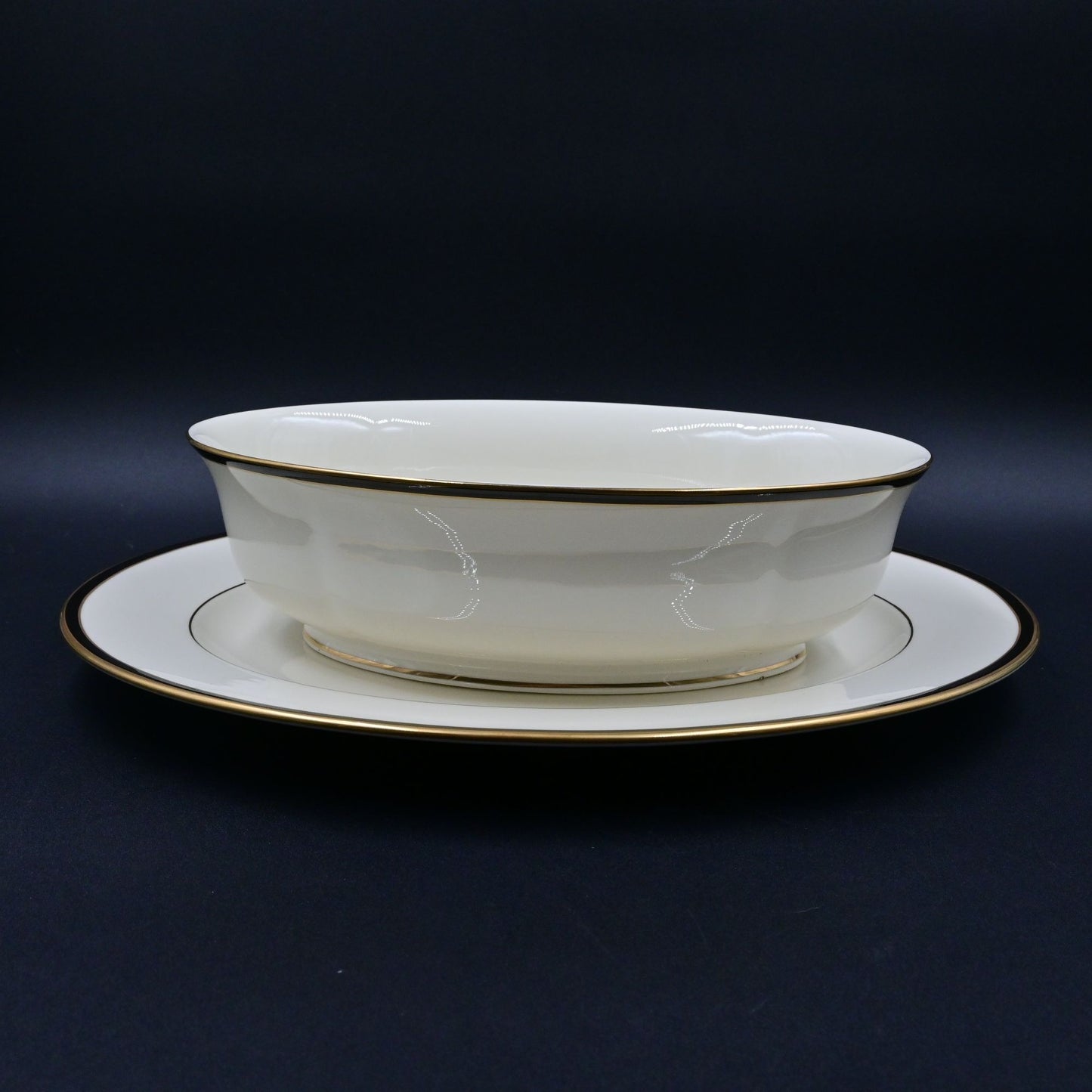 Lenox Urban Lights Fine Bone China Serving Bowl / Plate Bundle