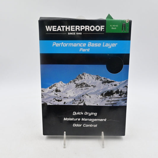 Weatherproof Performance Base Layer Pant Size XL Men's (40-42) NIP