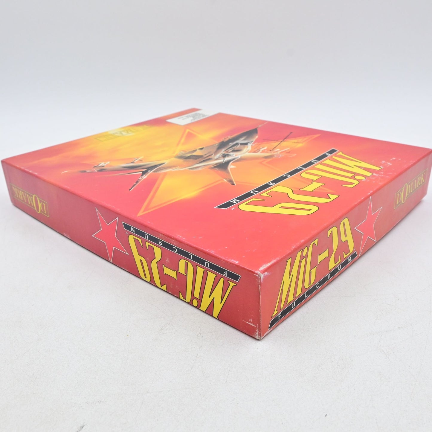 MiG-29 Fulcrum - Big Box Video Game - 3.5" Floppy Disk, 1991 Domark, IBM PC