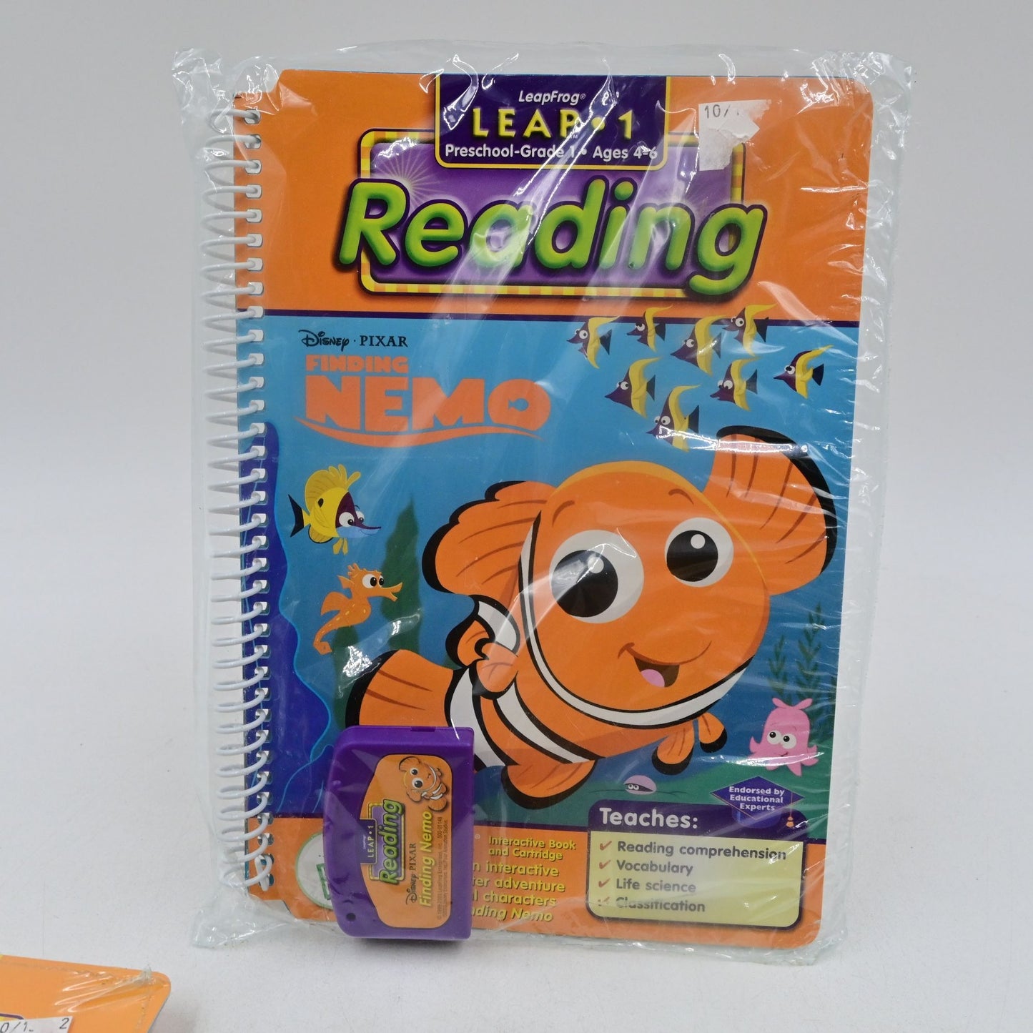 Leapfrog Leap 1 Bundle Of 4 Winnie The Pooh, Finding Nemo, Phonics, Music