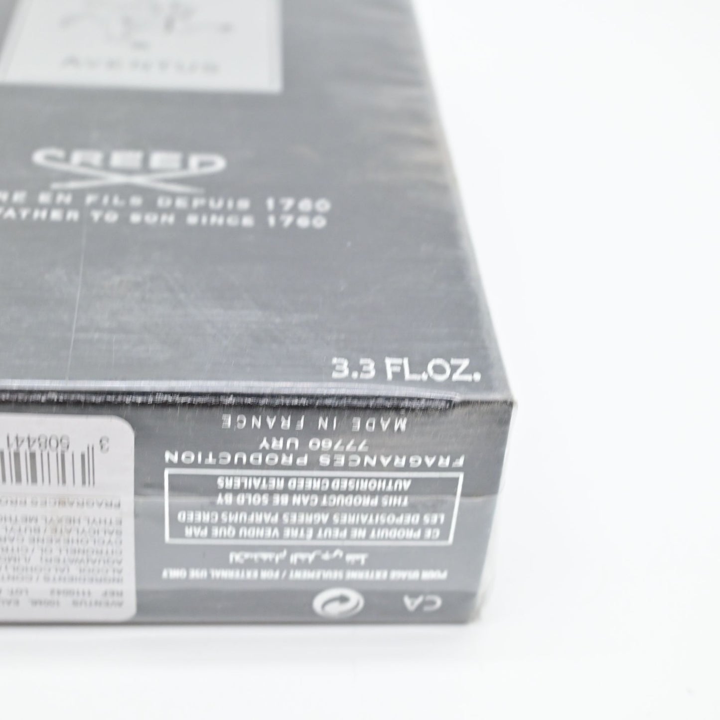 Creed Aventus Eau De Parfum 3.3 Fl Oz / 100 ML New In Box Sealed